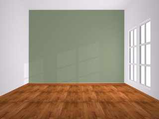 Stanza vuota da arredare