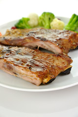 pork ribs dinner