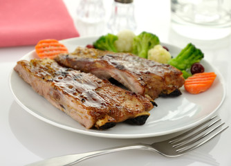 pork ribs dinner