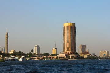 Skyline from river Nile