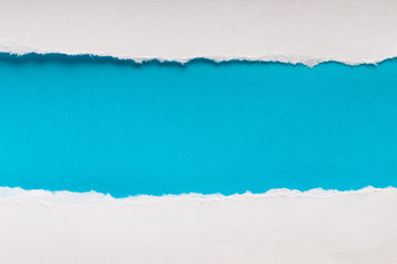 Torn paper with space for your message