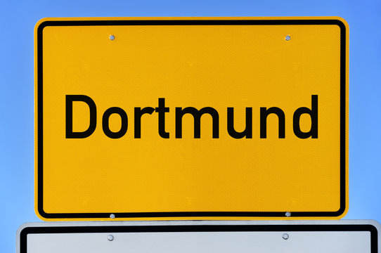 Ortsschild Dortmund