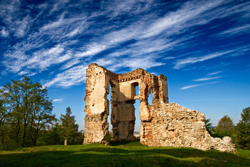 Ruins of a castle in Bodzentyn - 30138487