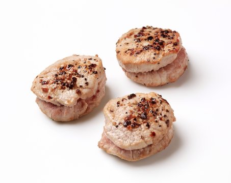 Pan Roasted Pork Tenderloin Medallions