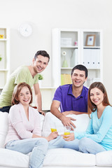 Fototapeta premium Young friends