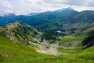 Fototapeta na wymiar tatra slovakia mountain valley