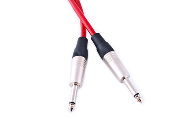 Electric guitar patch cable