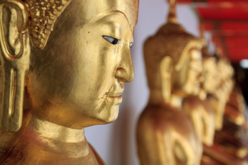 Golden Buddha, Wat Pho, Thailand