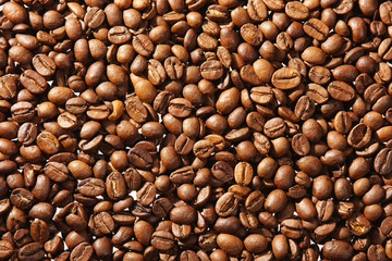 texture of the coffee beans