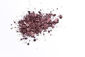 crushed eyeshadow