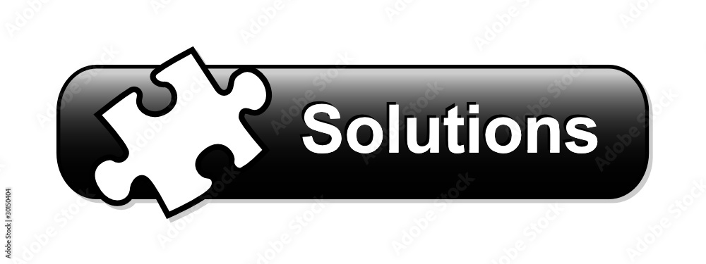 Poster solutions web button (smart ideas questions answers projects)