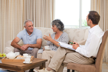 Obraz premium Seniors with assurance man