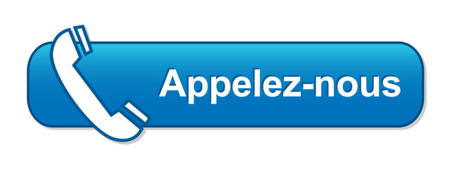 Bouton Web APPELEZ-NOUS (service clients contact contacter bleu)