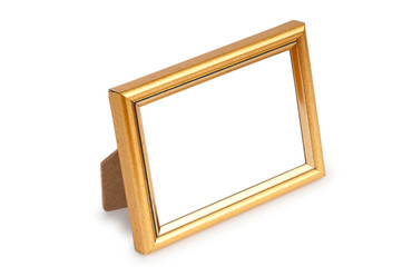 Picture frame isolated on the white background