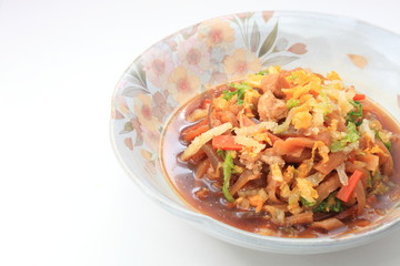 food boiled and seasoned