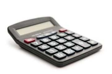 Business concept with accounting calculator