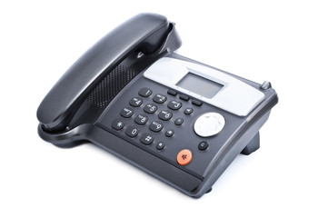 Black office phone