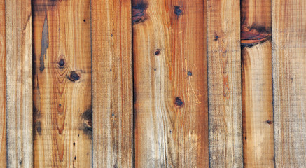 panneau de planches en bois
