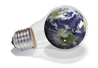 world light bulb
