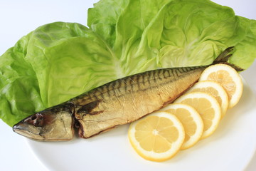 geräucherte Makrele