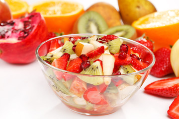 Fresh fruits salad