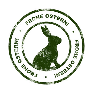 Stempel Frohe Ostern