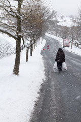 Women in the Snow