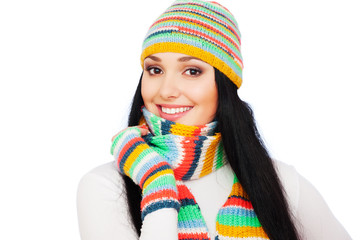 portrait of smliey woman