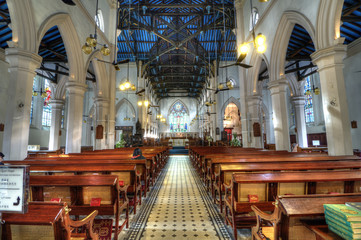 Fototapeta premium St. John's Cathedral, Hong Kong