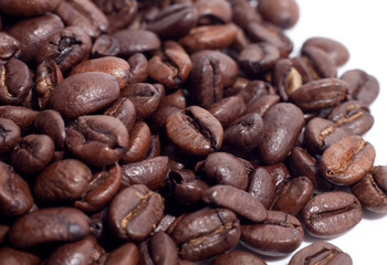 Kawa na białym tle © szemeno