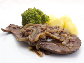 Leber mit Zwiebeln