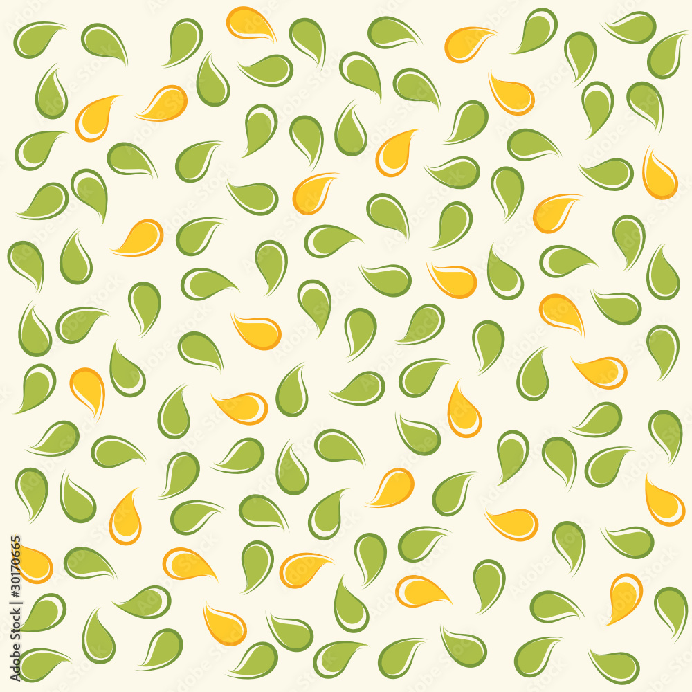 Canvas Prints seamless leaf pattern