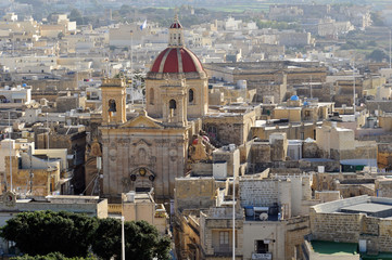 St George's Basilica, Victoria Rabat, Gozo island, Malta, Europe