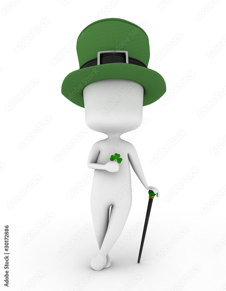 Poster st. patrick man