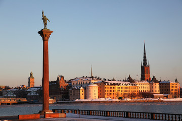 Naklejka premium Insel Riddarholmen Stockholm