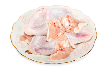 fresh chicken's wings