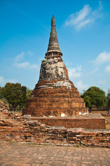 Fototapeta premium Old Temple of Ayuthata, Thailand