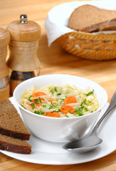 Noodle soup
