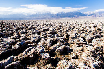 Devil´s Golf Course, Death Valley National Park, California, USA