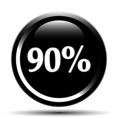 90 PERCENT ICON