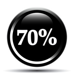 70 PERCENT ICON