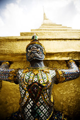 Fototapeta premium Great Palace in Bangkok detail