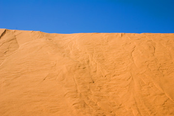 sand and blue sky
