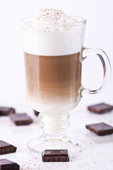 Cappuccino i czekolada