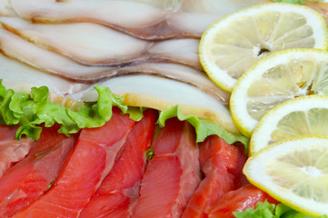 Trout and mackerel