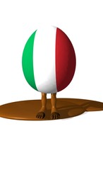 oeuf de pâques - chocolat italien