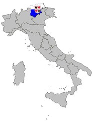 Trentino-Südtirol auf Italien