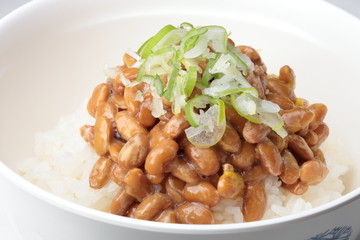 納豆御飯