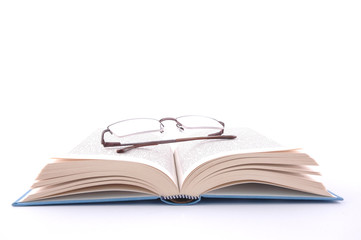 opened book
