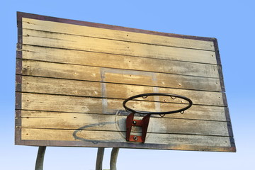 Basket ball hook buttom view